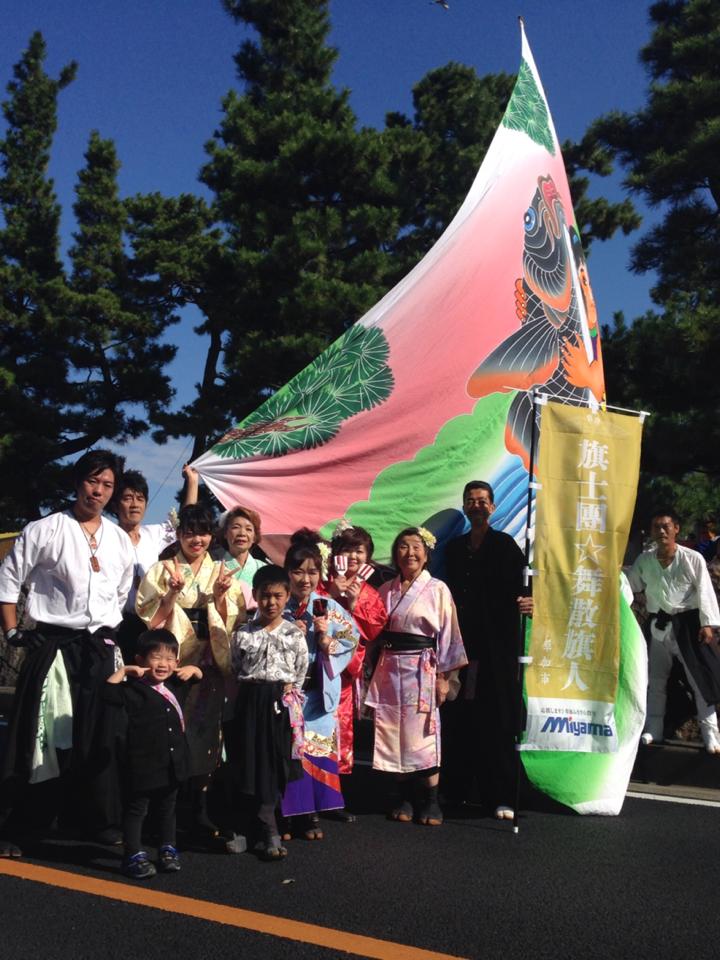 20151103草加ふささら祭集合写真